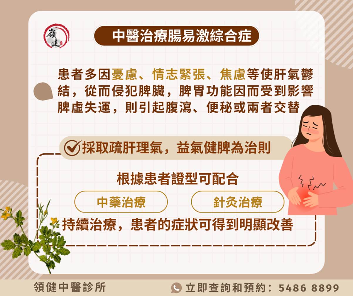 反復腹瀉？你可能患上腸易激綜合症